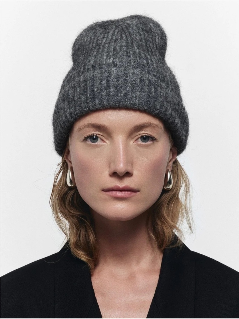 JANESSA LEONÉ PIPER BEANIE dark gray
